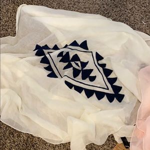 Lot of 2 Boho kimonos pink and cream